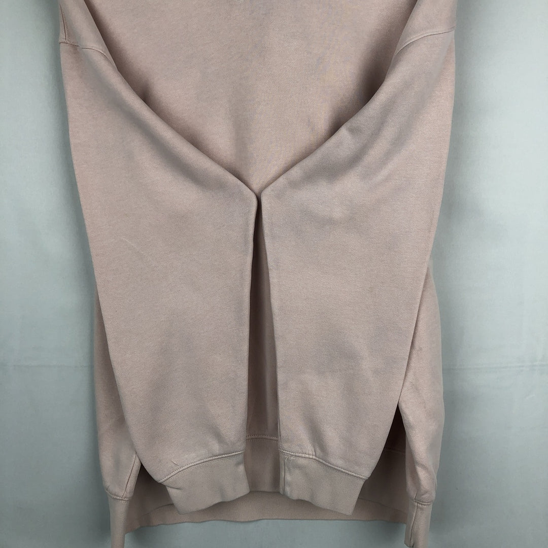 Nike Center Logo Sweat Pullover Hoodie, Men's Size M cotton pink type Vintage Second Hand