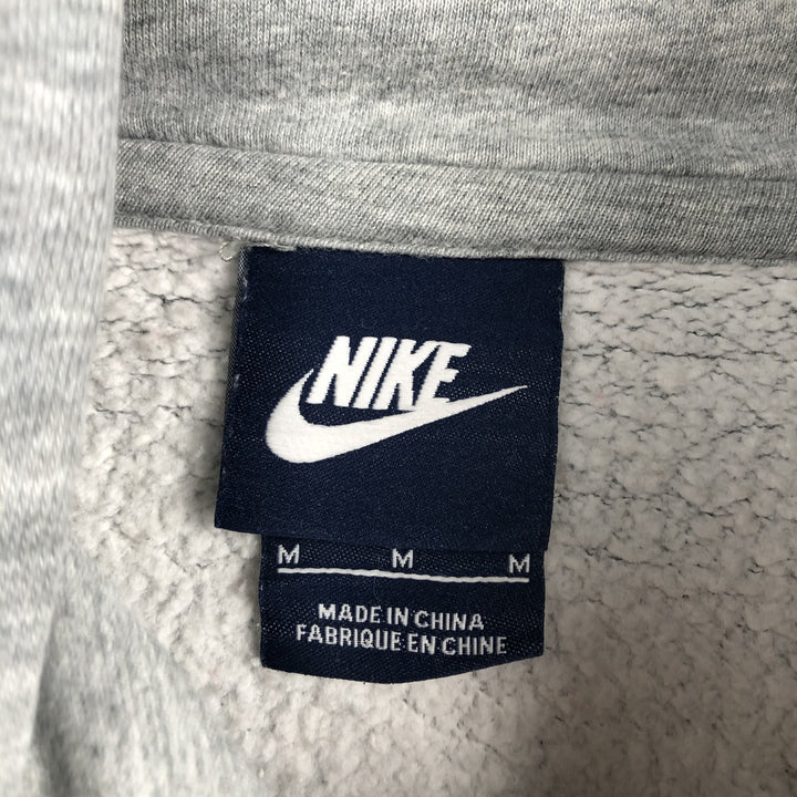 Nike Sweat Pullover Hoodie, Men's Size M cotton gray type Vintage Second Hand