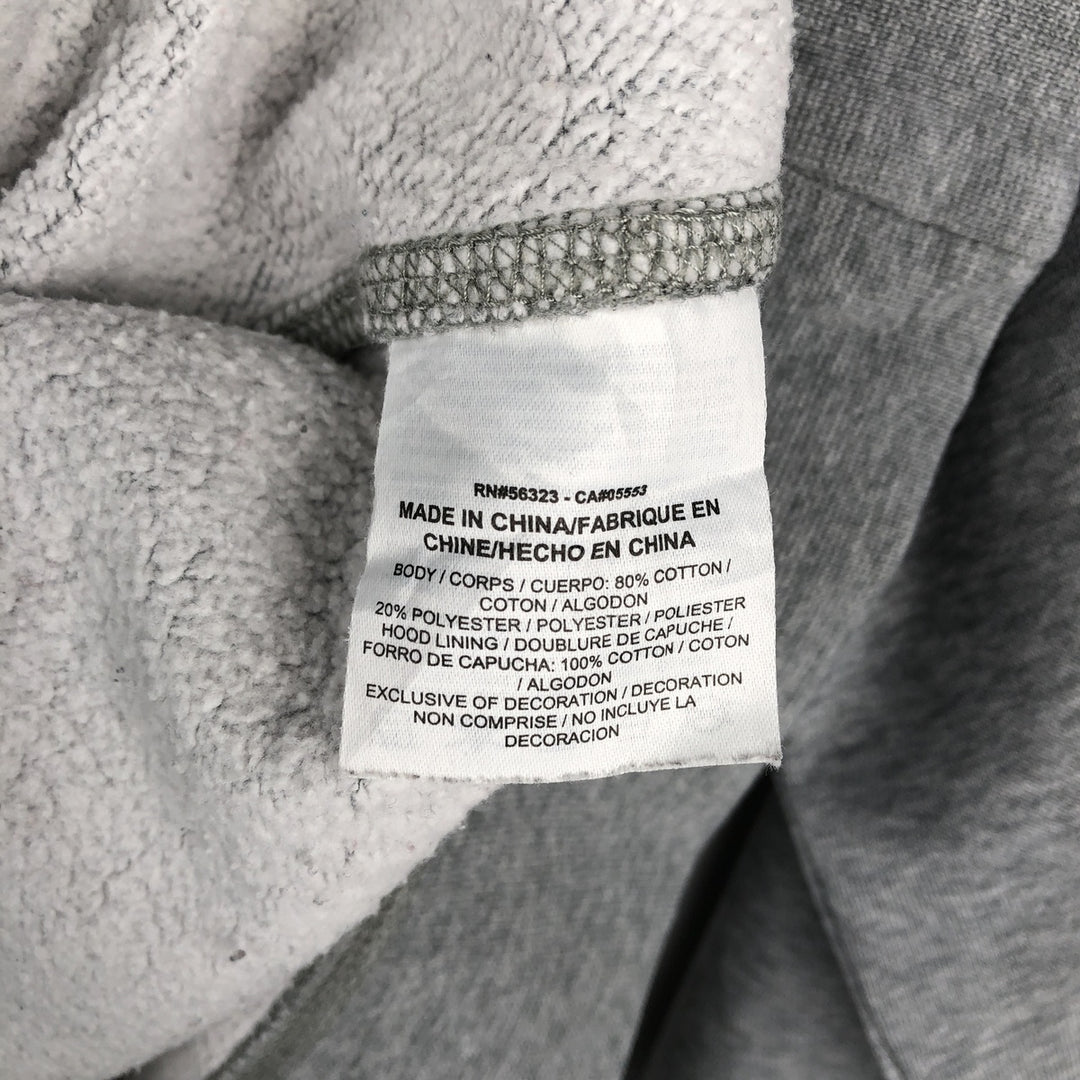 Nike Sweat Pullover Hoodie, Men's Size M cotton gray type Vintage Second Hand