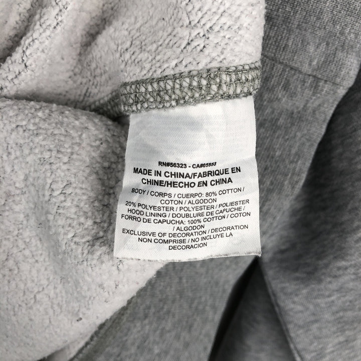 Nike Sweat Pullover Hoodie, Men's Size M cotton gray type Vintage Second Hand