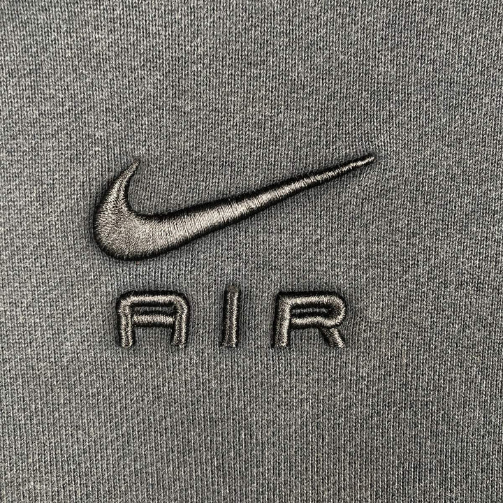 Nike Center Logo Sweat Pullover Hoodie, Men's Size Small cotton black type Vintage Second Hand
