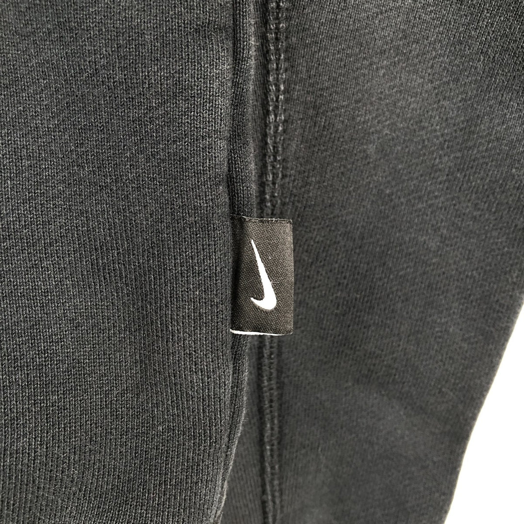 Nike Center Logo Sweat Pullover Hoodie, Men's Size Small cotton black type Vintage Second Hand
