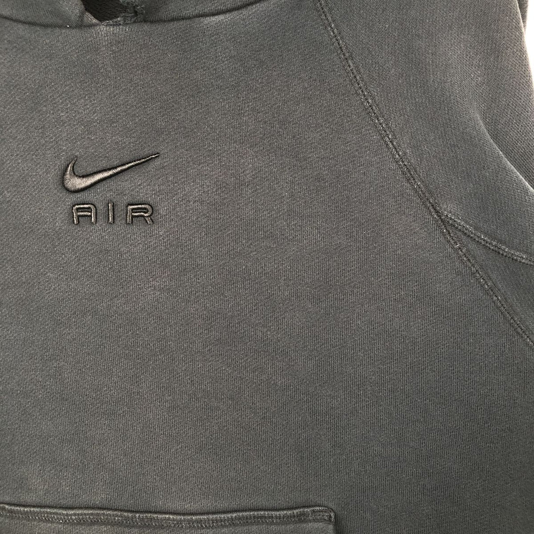 Nike Center Logo Sweat Pullover Hoodie, Men's Size Small cotton black type Vintage Second Hand