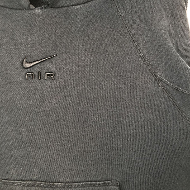 Nike Center Logo Sweat Pullover Hoodie, Men's Size Small cotton black type Vintage Second Hand
