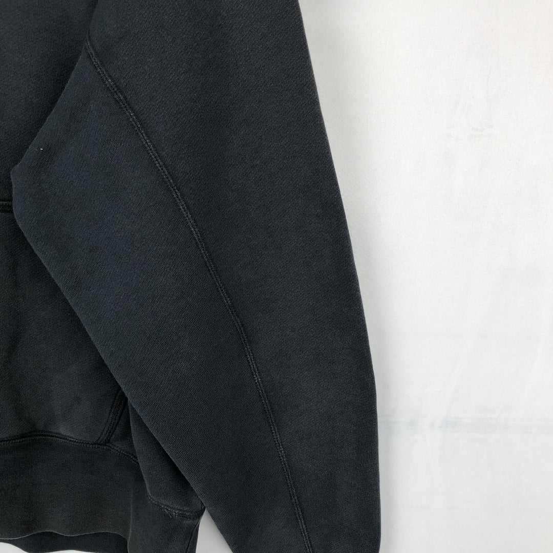 Nike Center Logo Sweat Pullover Hoodie, Men's Size Small cotton black type Vintage Second Hand