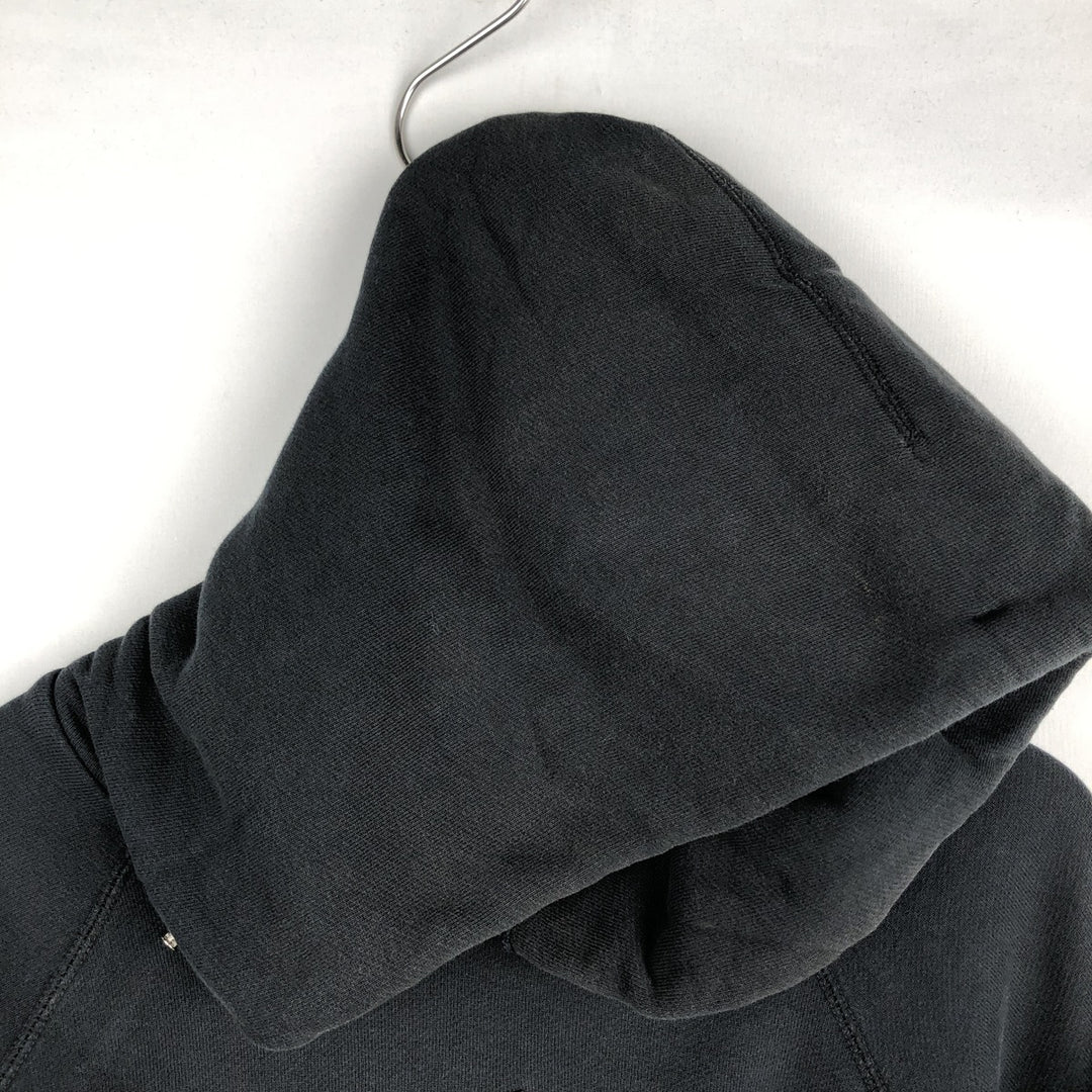 Nike Center Logo Sweat Pullover Hoodie, Men's Size Small cotton black type Vintage Second Hand