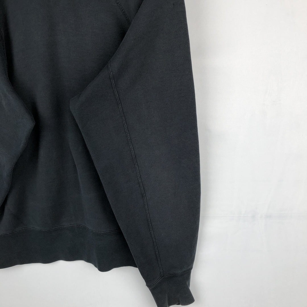 Nike Center Logo Sweat Pullover Hoodie, Men's Size Small cotton black type Vintage Second Hand