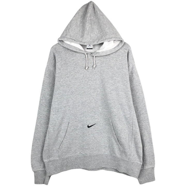 Nike Sweat Pullover Hoodie Men's XL Size cotton gray type Vintage Second Hand