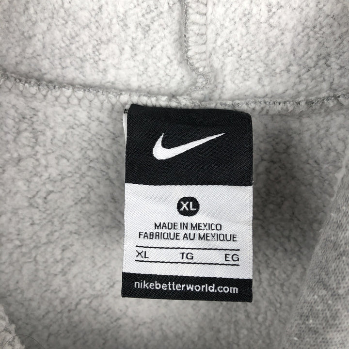 Nike Sweat Pullover Hoodie Men's XL Size cotton gray type Vintage Second Hand