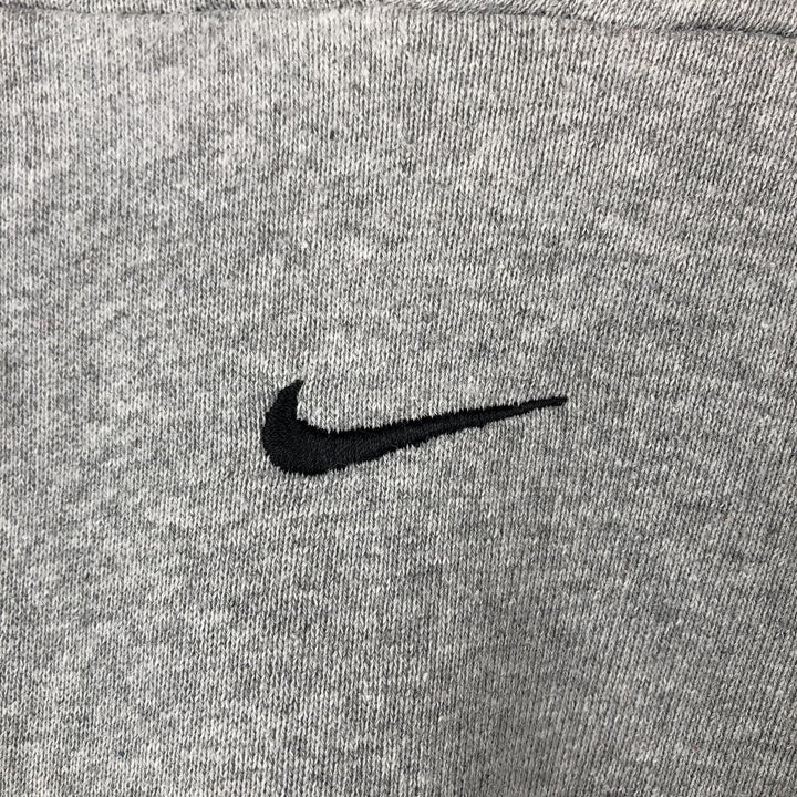 Nike Center Logo Sweat Pullover Hoodie, Made in Canada, Men's XXL equivalent. cotton gray type Vintage Second Hand