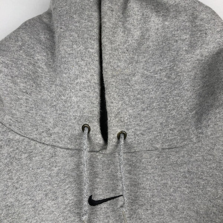 Nike Center Logo Sweat Pullover Hoodie, Made in Canada, Men's XXL equivalent. cotton gray type Vintage Second Hand