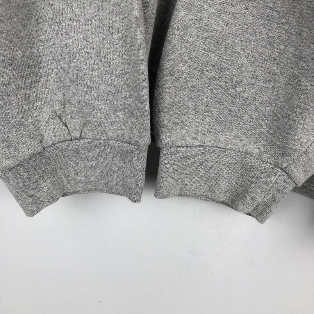 Nike Center Logo Sweat Pullover Hoodie, Made in Canada, Men's XXL equivalent. cotton gray type Vintage Second Hand
