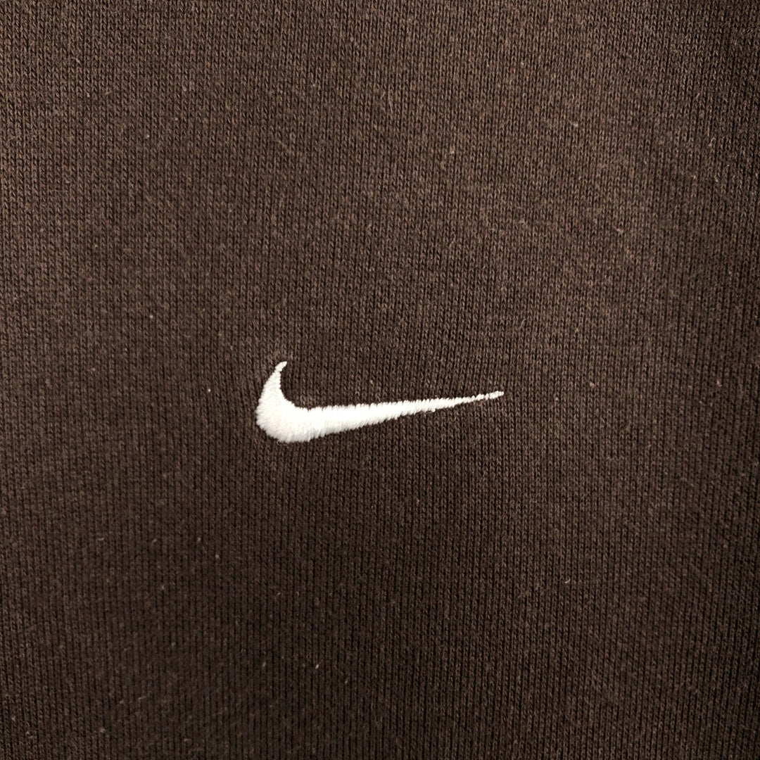 Nike Sweat Pullover Hoodie Men's XXL cotton brown type Vintage Second Hand