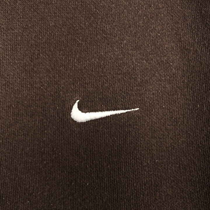 Nike Sweat Pullover Hoodie Men's XXL cotton brown type Vintage Second Hand