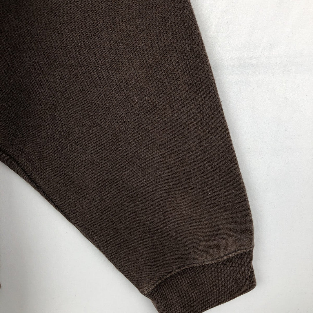 Nike Sweat Pullover Hoodie Men's XXL cotton brown type Vintage Second Hand