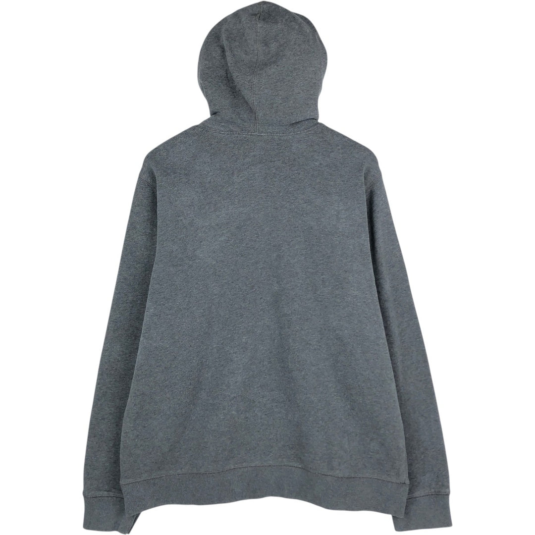 Nike Center Logo Sweat Pullover Hoodie, Men's XXL cotton gray type Vintage Second Hand