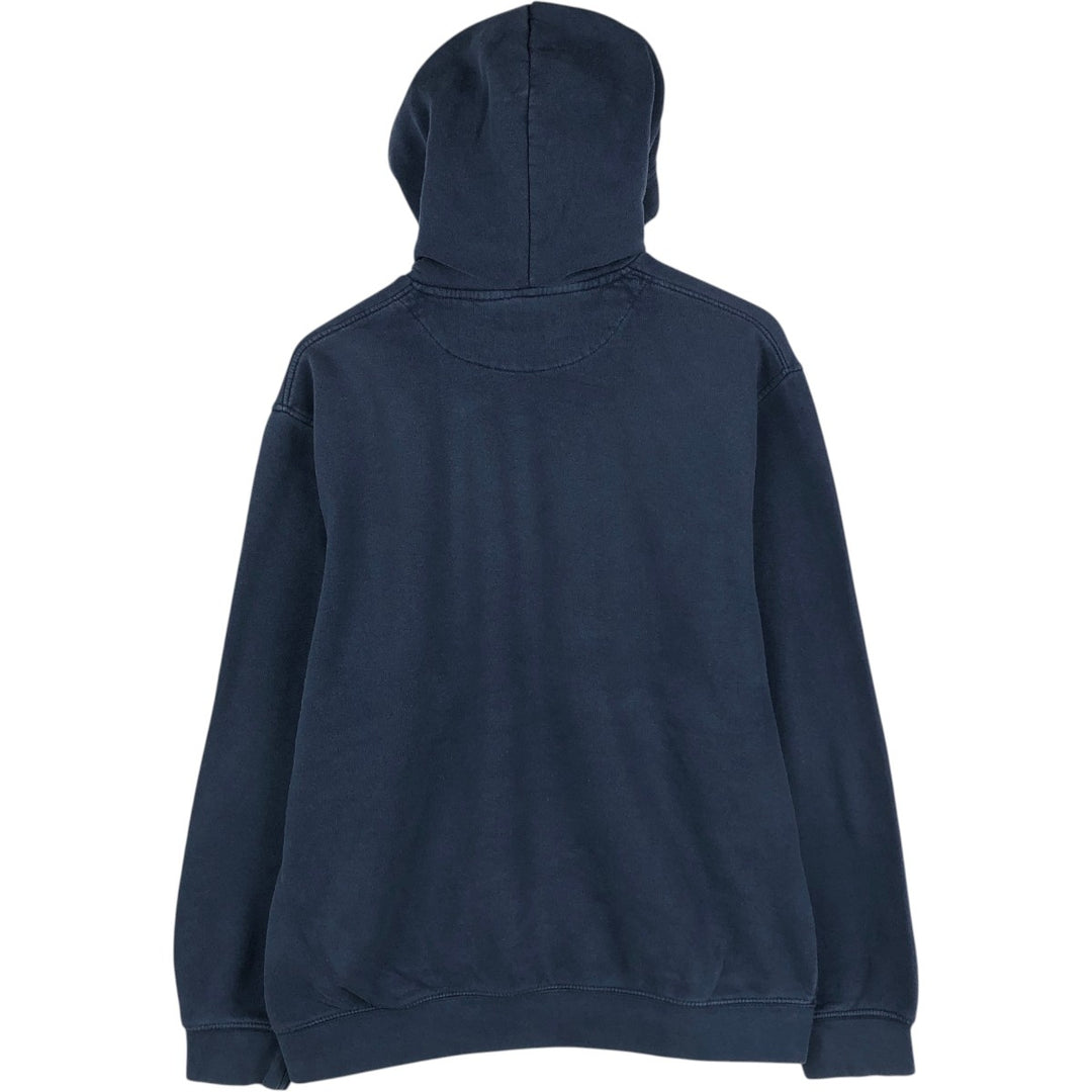 Nike Sweat Pullover Hoodie, Men's Size M cotton navy blue type Vintage Second Hand