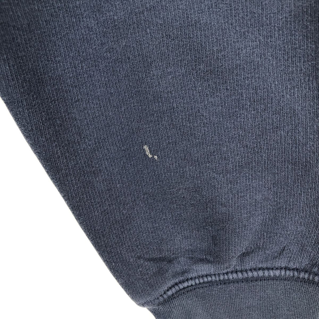 Nike Sweat Pullover Hoodie, Men's Size M cotton navy blue type Vintage Second Hand