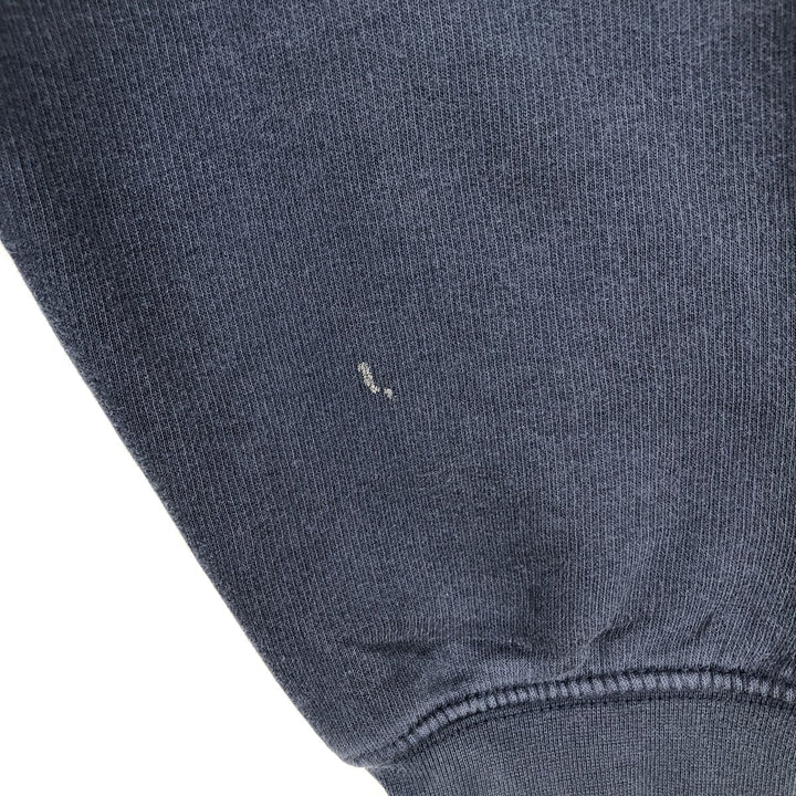 Nike Sweat Pullover Hoodie, Men's Size M cotton navy blue type Vintage Second Hand