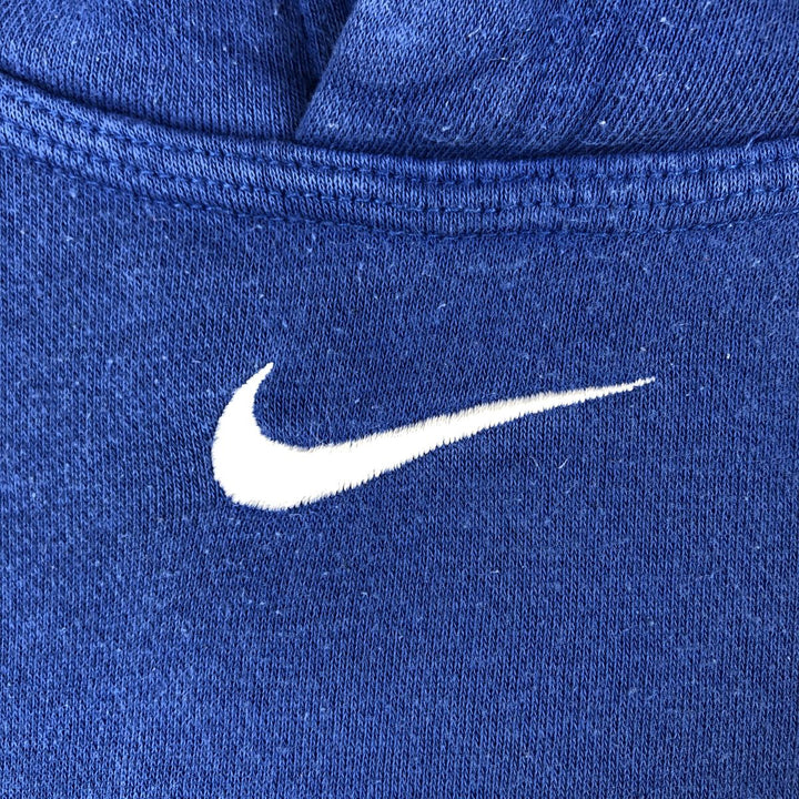 Nike Center Logo Sweat Pullover Hoodie, Men's Size Small cotton blue type Vintage Second Hand