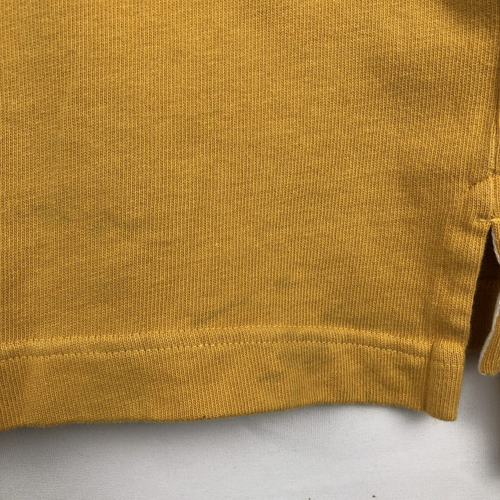90'S GAP Long-Sleeve Rugby Shirt, Men's Size L (approx.), Vintage cotton yellow type Vintage Second Hand