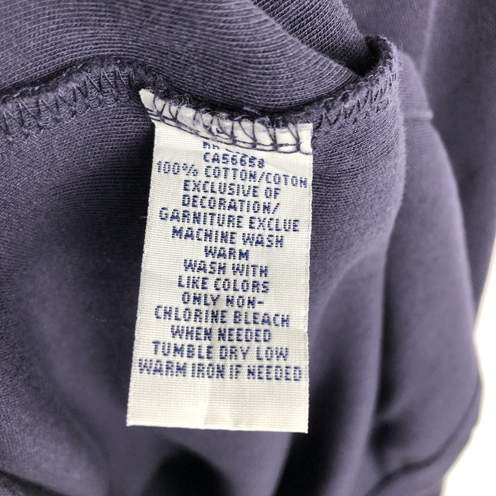 Ralph Lauren POLO RALPH LAUREN CUSTOM FIT long sleeve polo shirt men's size L cotton navy blue type Vintage Second Hand