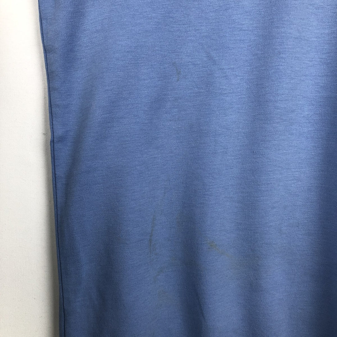 Ralph Lauren POLO GOLF Long sleeve polo shirt for men, size L Pima Cotton Blue type light blue Vintage Second Hand