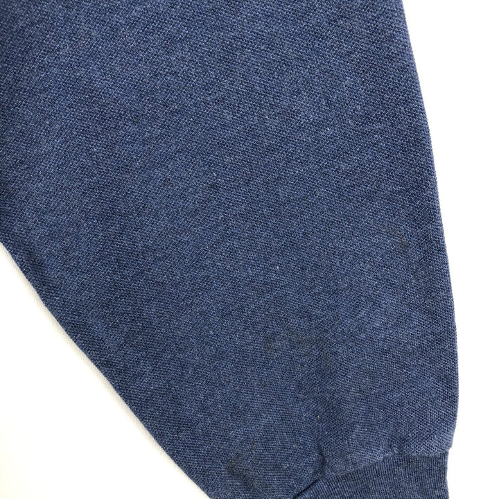 Ralph Lauren POLO by Ralph Lauren long sleeve polo shirt, men's size L cotton blue type Vintage Second Hand