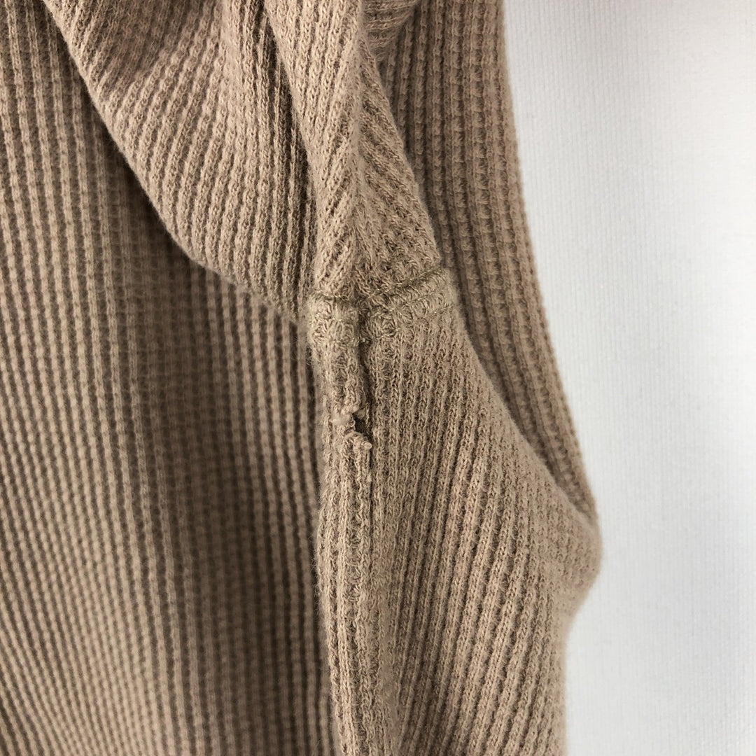 GAP Thermal Long T-Shirt, Men's Size S cotton Beige type Vintage Second Hand