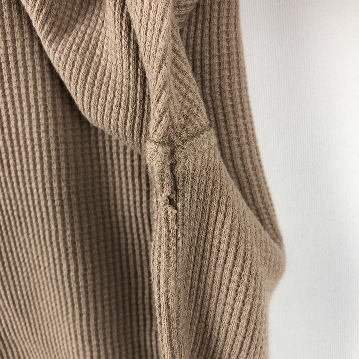 GAP Thermal Long T-Shirt, Men's Size S cotton Beige type Vintage Second Hand