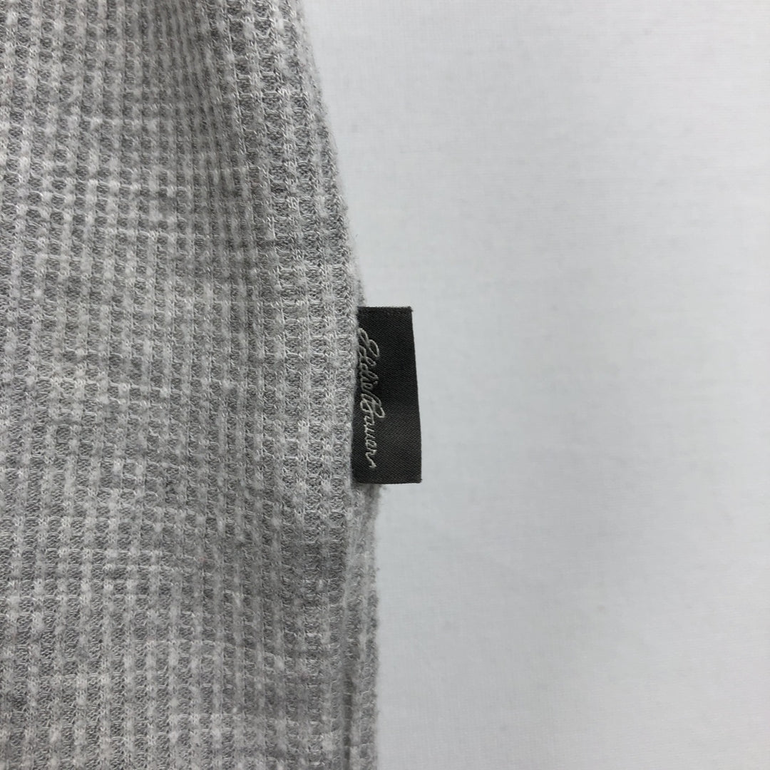 Eddie Bauer SLEEPWEAR Thermal Long-Sleeve T-Shirt, Men's Size L (approx.) polyester white type Vintage Second Hand