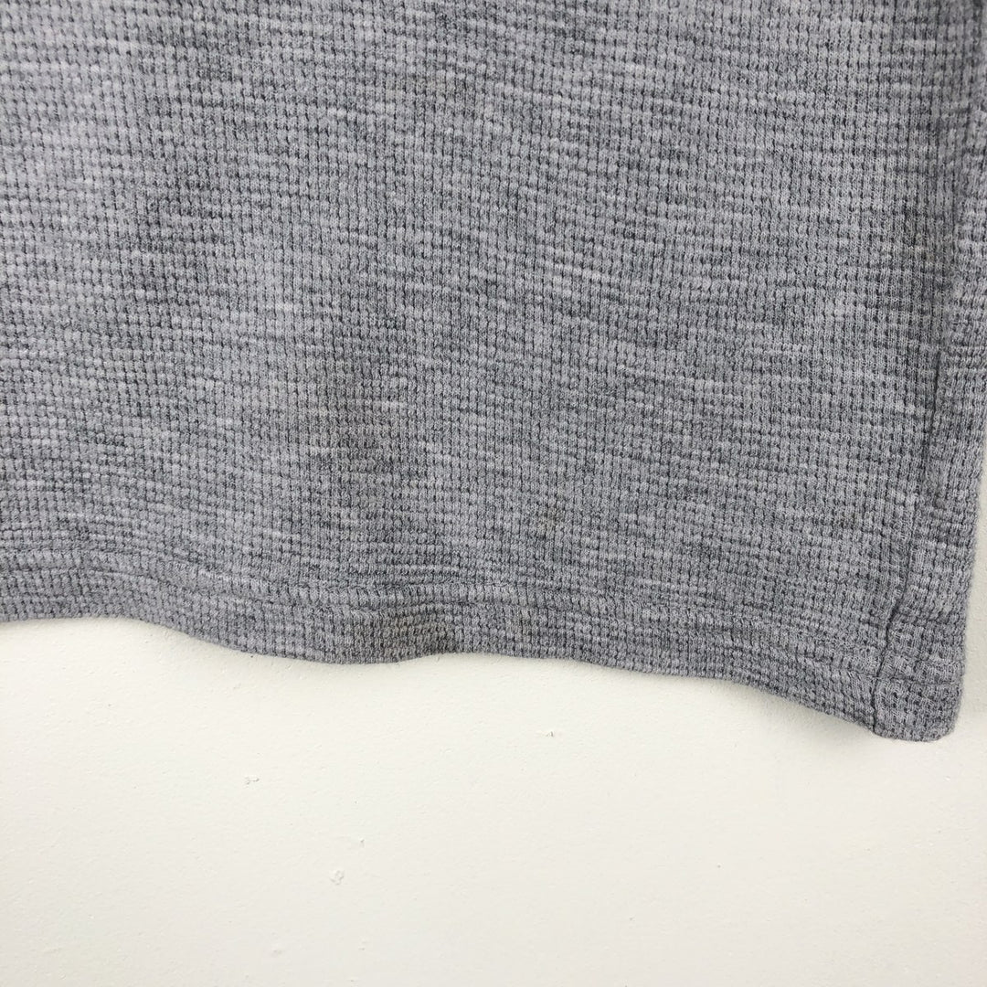 Ralph Lauren POLO RALPH LAUREN SLEEPWEAR Thermal Long T-shirt Waffle Men's M size cotton gray type Vintage Second Hand
