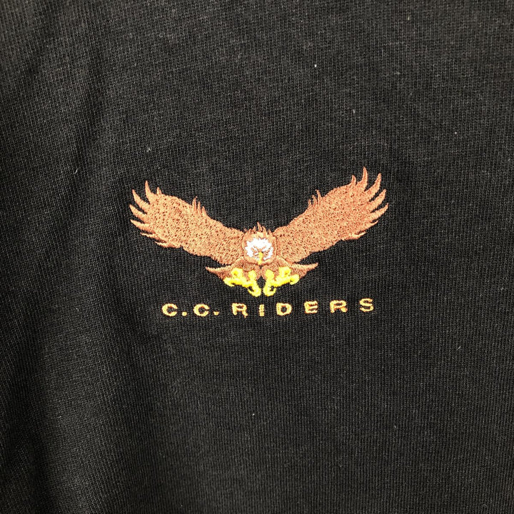 Harley-Davidson Long Sleeve T-Shirt Made in USA Men's XL cotton black type Vintage Second Hand