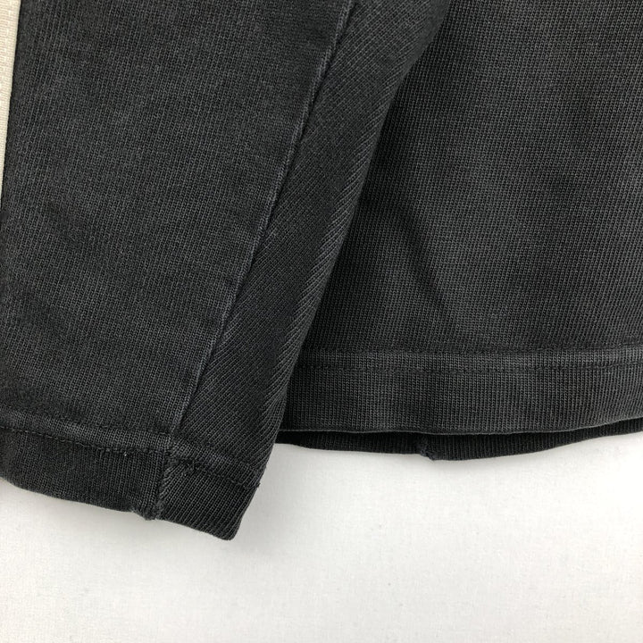 Harley-Davidson Skull Pattern V-Neck Long-Sleeve T-Shirt (Men's XL equivalent) unclear black type Vintage Second Hand