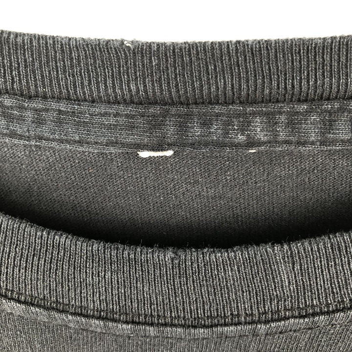 Harley-Davidson Skull Pattern Long T-shirt, Men's L size unclear black type Vintage Second Hand