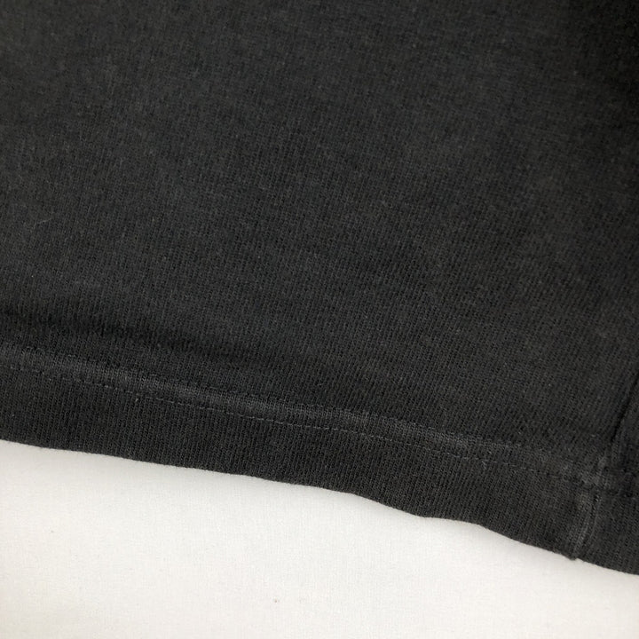 Harley-Davidson Skull Pattern V-Neck Long-Sleeve T-Shirt (Men's XL equivalent) cotton black type Vintage Second Hand