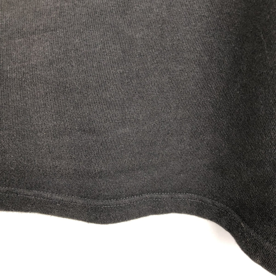 Harley-Davidson Skull Pattern V-Neck Long-Sleeve T-Shirt (Men's XL equivalent) cotton black type Vintage Second Hand