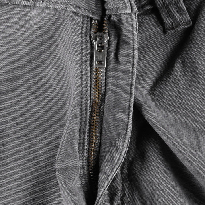 Carhartt Relaxed Fit Duck Work Pants, Men's, W34 equivalent cotton gray type Vintage Second Hand