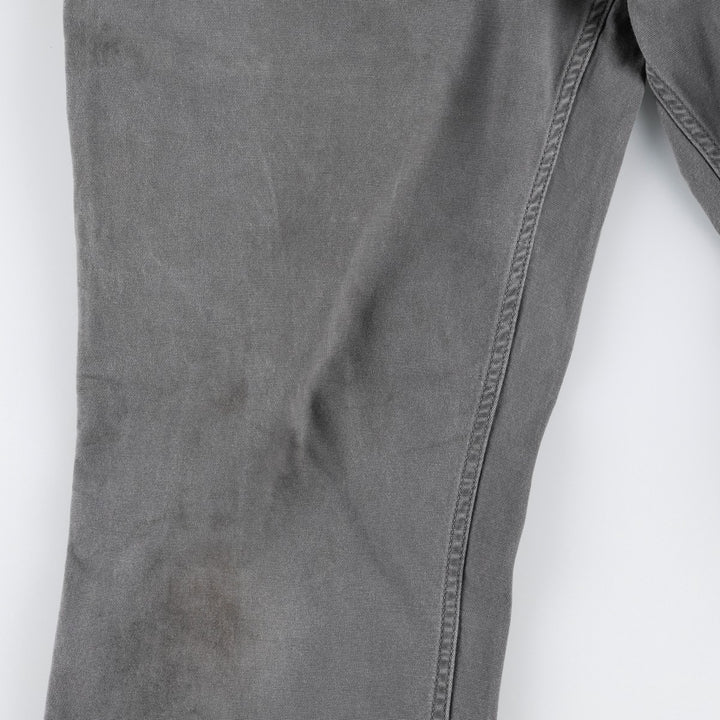 Carhartt Relaxed Fit Duck Work Pants, Men's, W34 equivalent cotton gray type Vintage Second Hand