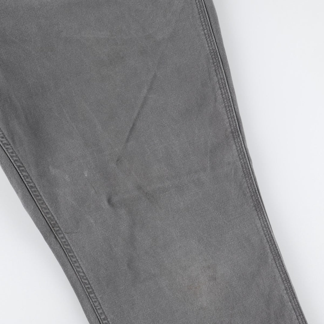 Carhartt Relaxed Fit Duck Work Pants, Men's, W34 equivalent cotton gray type Vintage Second Hand
