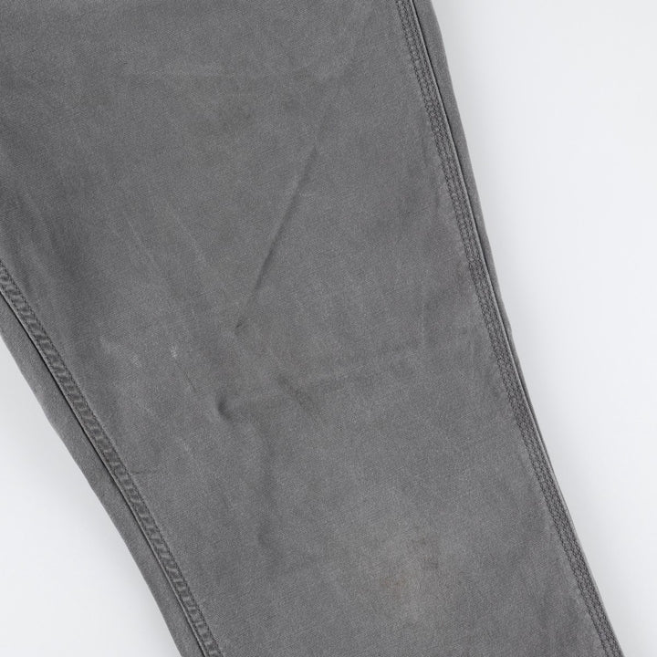 Carhartt Relaxed Fit Duck Work Pants, Men's, W34 equivalent cotton gray type Vintage Second Hand