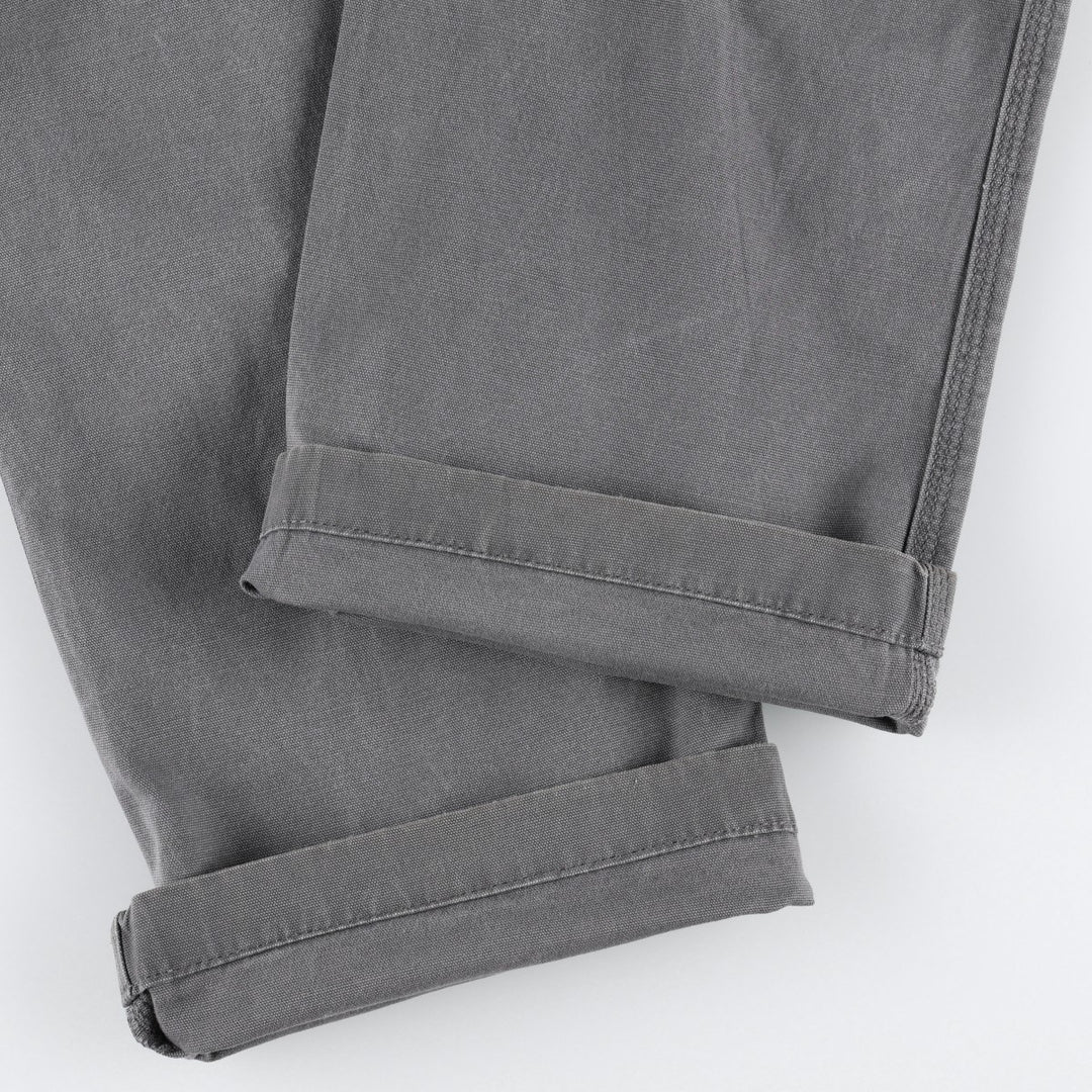 Carhartt Relaxed Fit Duck Work Pants, Men's, W34 equivalent cotton gray type Vintage Second Hand