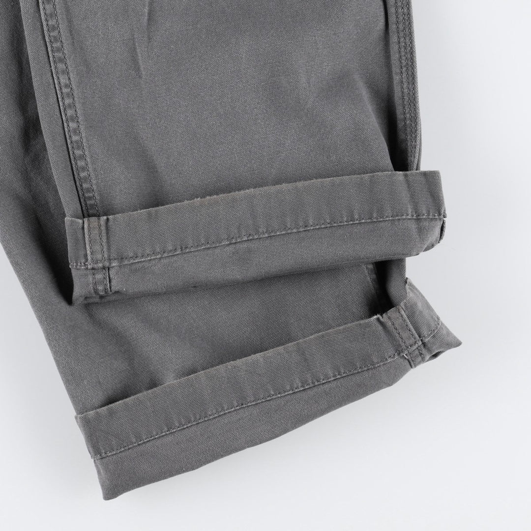 Carhartt Relaxed Fit Duck Work Pants, Men's, W34 equivalent cotton gray type Vintage Second Hand