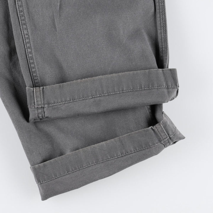 Carhartt Relaxed Fit Duck Work Pants, Men's, W34 equivalent cotton gray type Vintage Second Hand
