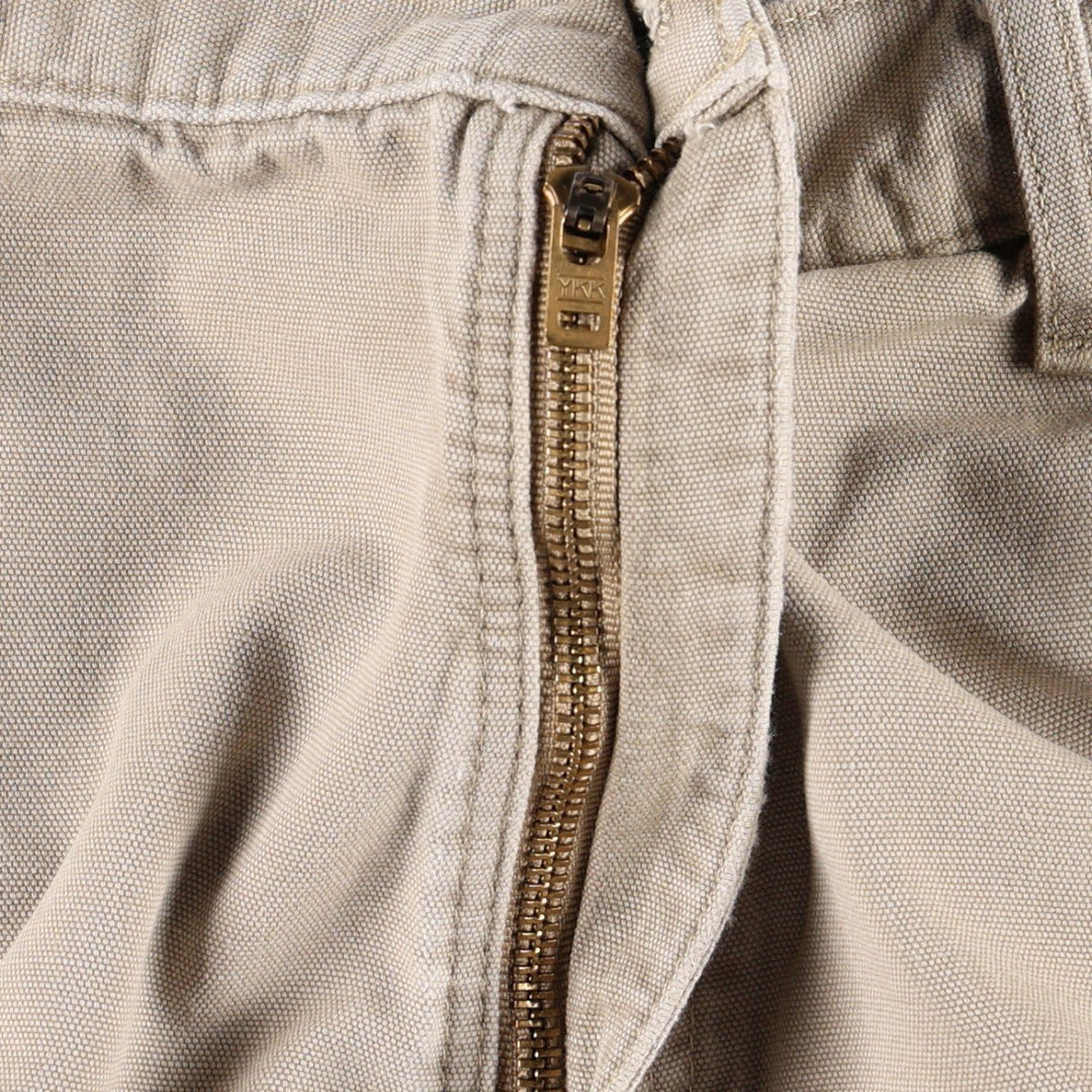 Carhartt Relaxed Fit Duck Work Pants, Men's, W36 equivalent cotton Beige type Vintage Second Hand