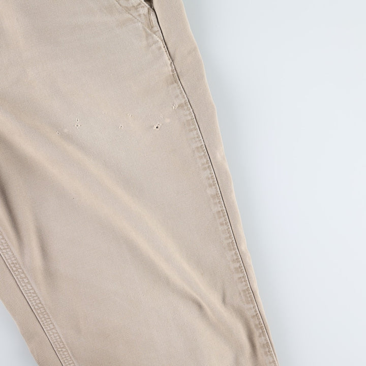 Carhartt Relaxed Fit Duck Work Pants, Men's, W36 equivalent cotton Beige type Vintage Second Hand