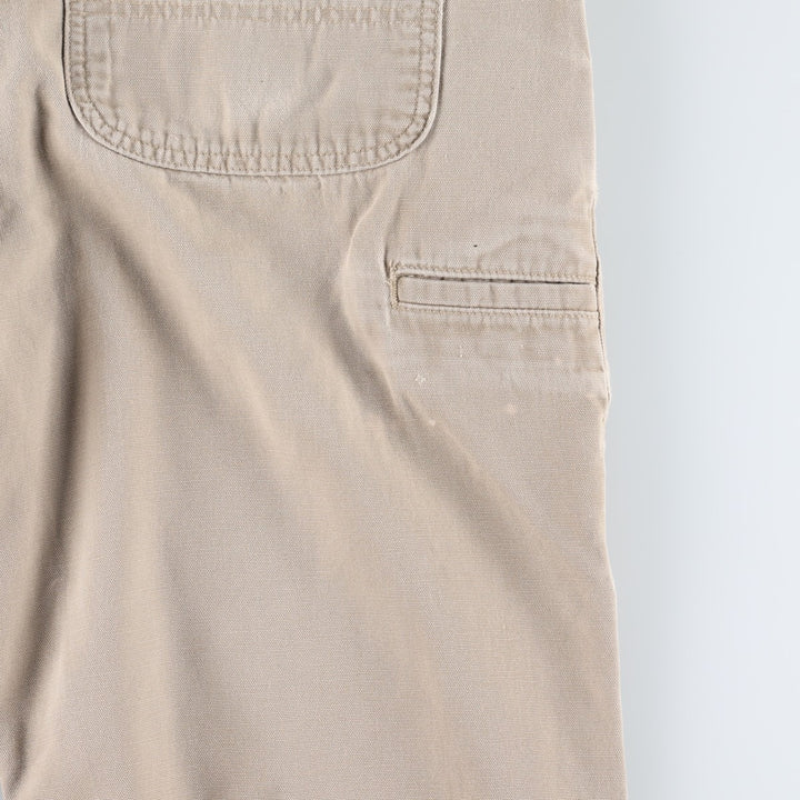 Carhartt Relaxed Fit Duck Work Pants, Men's, W36 equivalent cotton Beige type Vintage Second Hand