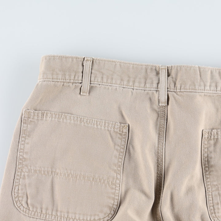 Carhartt Relaxed Fit Duck Work Pants, Men's, W36 equivalent cotton Beige type Vintage Second Hand