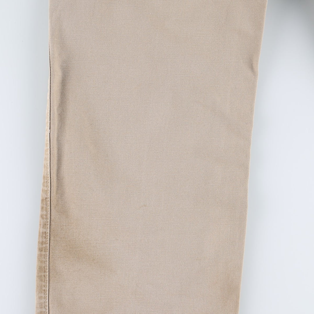 Carhartt Relaxed Fit Duck Work Pants, Men's, W36 equivalent cotton Beige type Vintage Second Hand