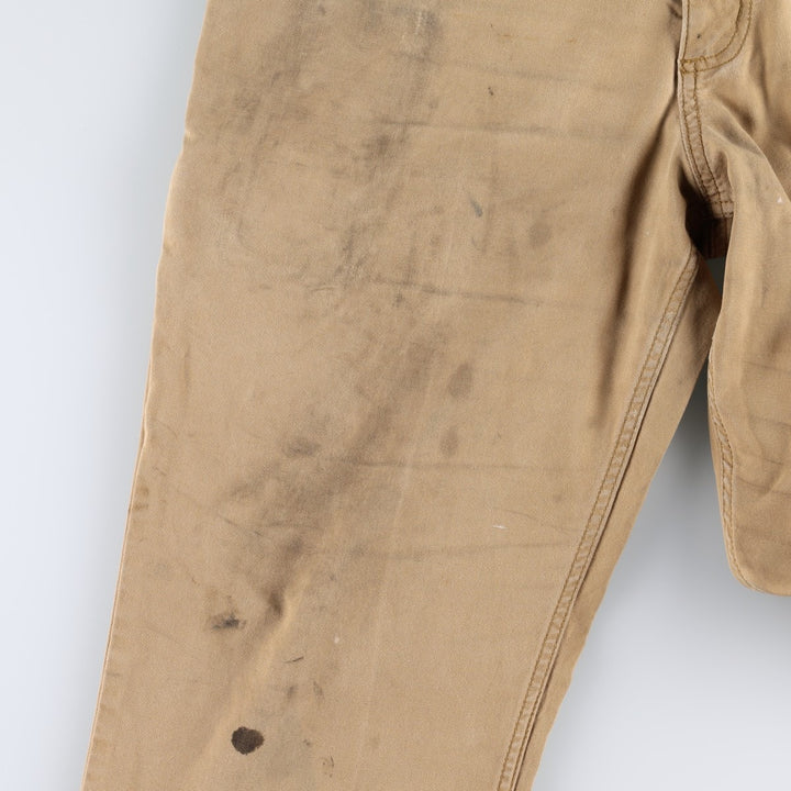 Carhartt Relaxed Fit Duck Work Pants, Men's W33 (approx.) cotton brown type Vintage Second Hand